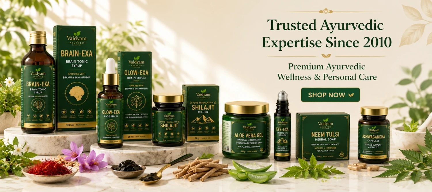 VaidyamAyurved.com promo