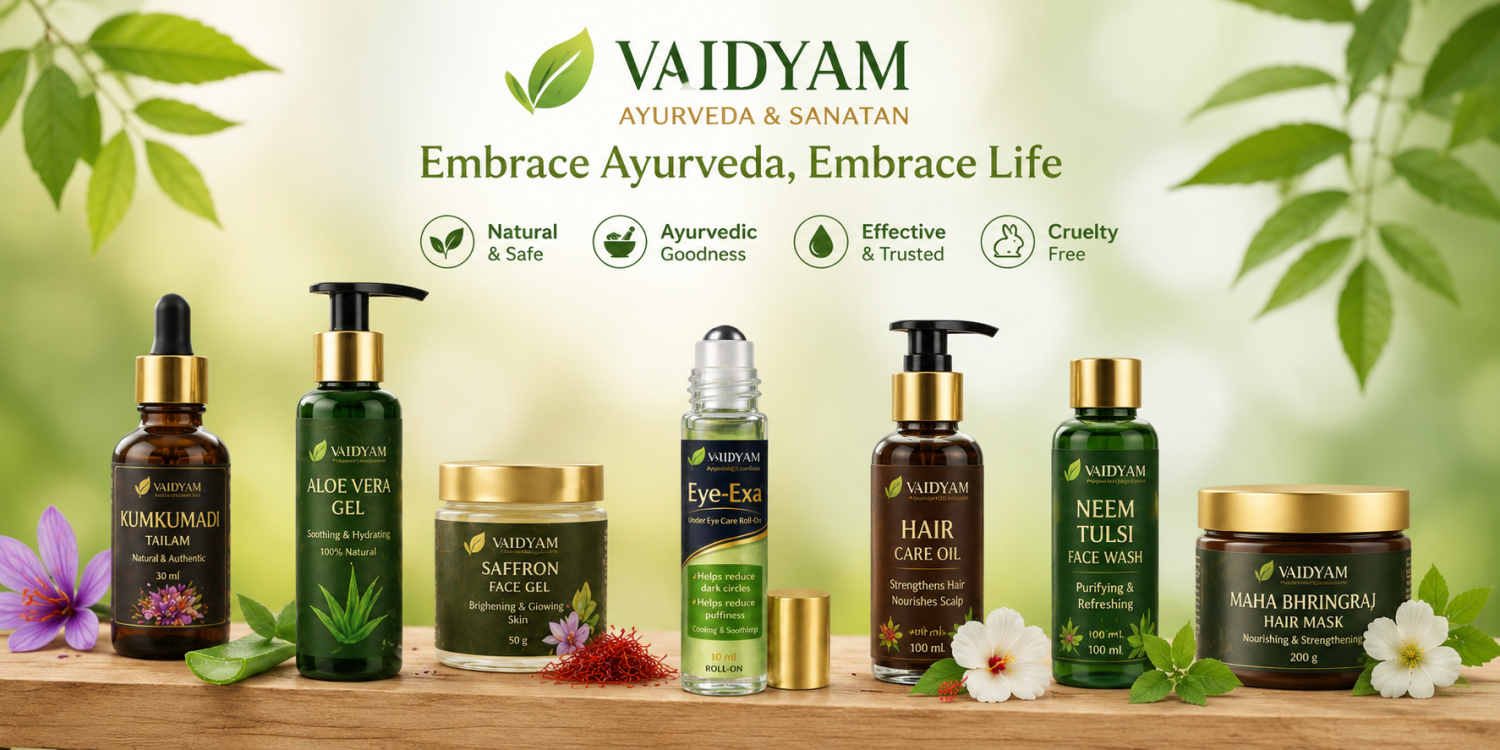 VaidyamAyurved.com promo