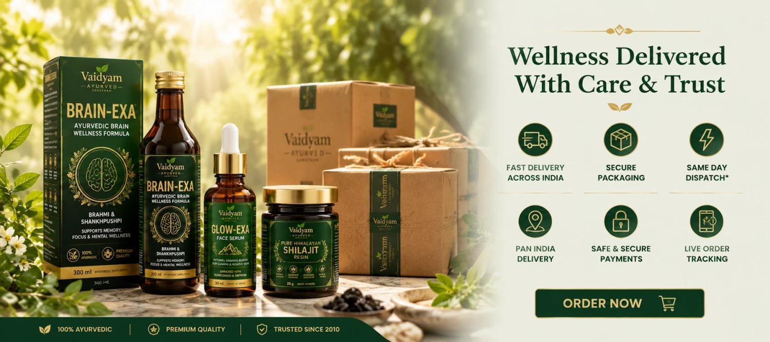VaidyamAyurved.com promo