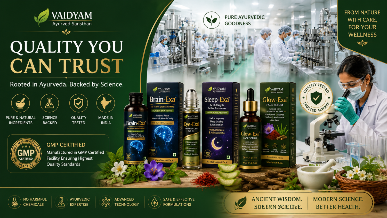 VaidyamAyurved.com promo