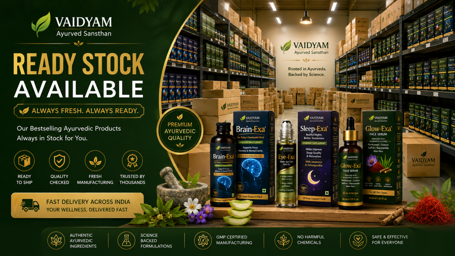VaidyamAyurved.com promo